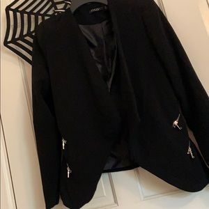 🖤 Edgy Zippers Blazer 🖤